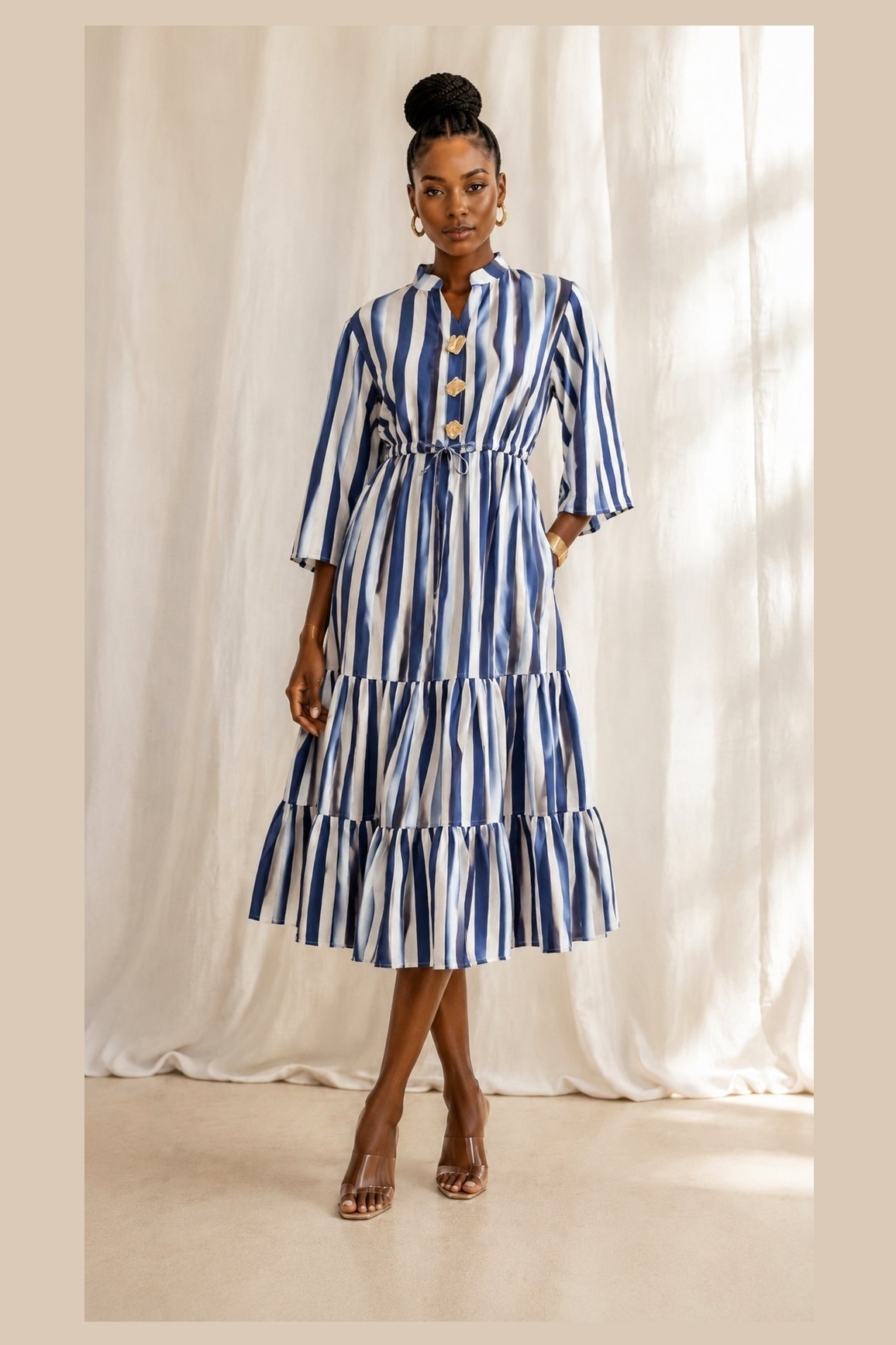 Navy Stripe
